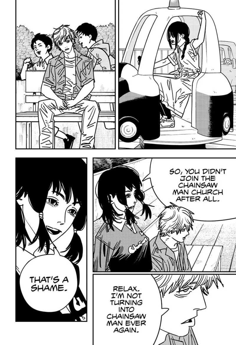 Chainsaw Man Chapter 142 page 2 - Chapter 142: Denji Fan Club
