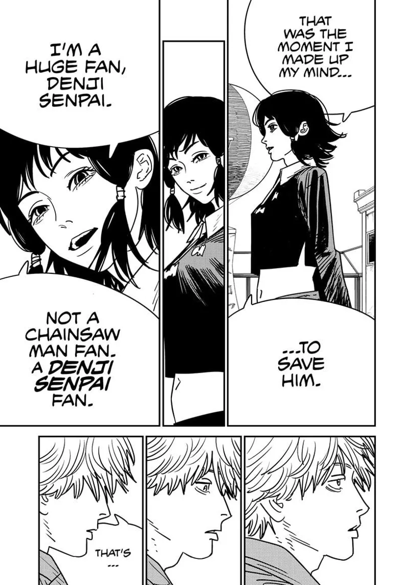 Chainsaw Man Chapter 142 page 9 - Chapter 142: Denji Fan Club