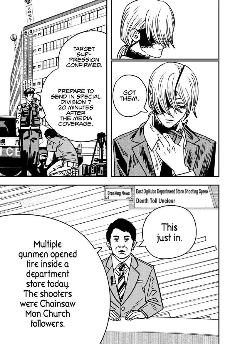 Chainsaw Man Chapter 143 page 12 - Chapter 143: Rawr
