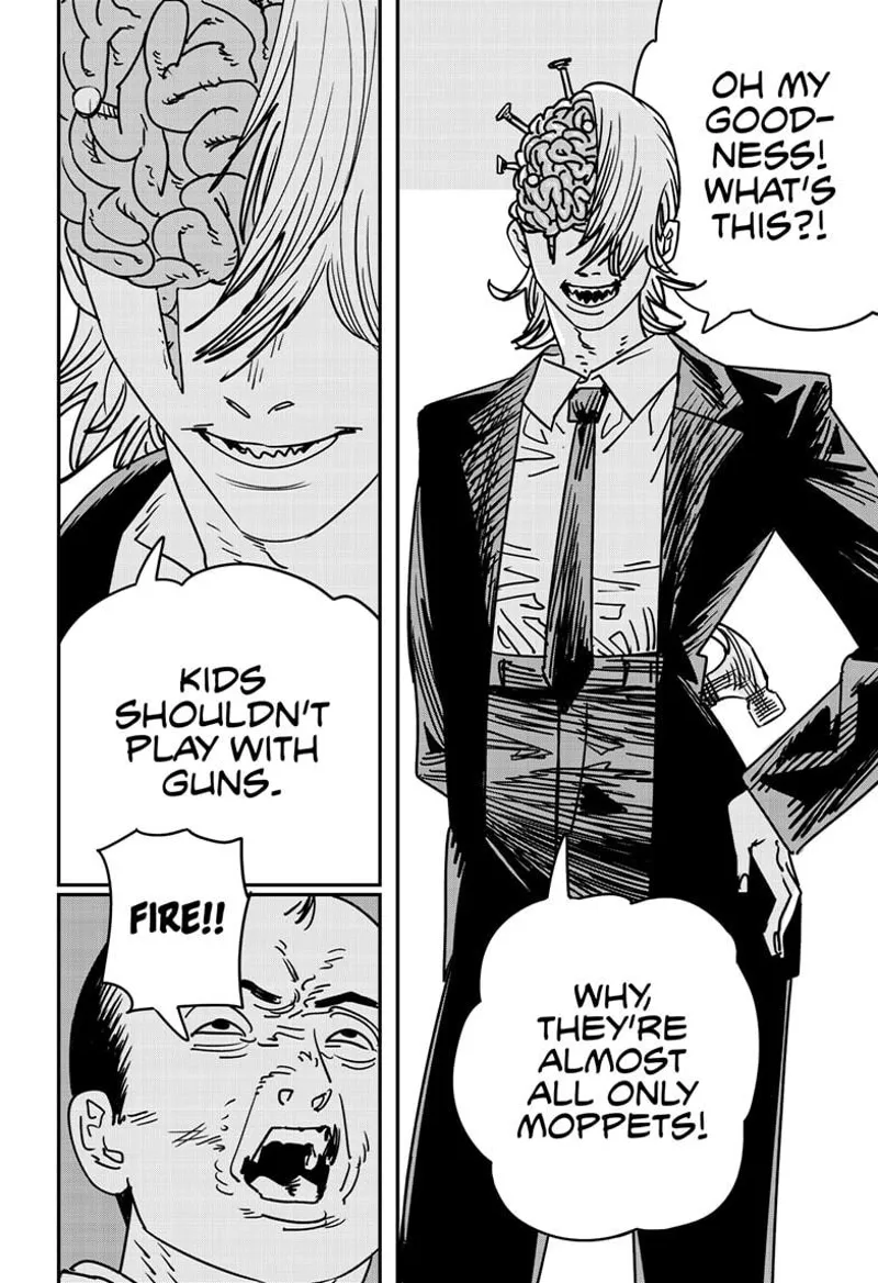 Chainsaw Man Chapter 144 page 4 - Chapter 144: Guns, Nails, Katana