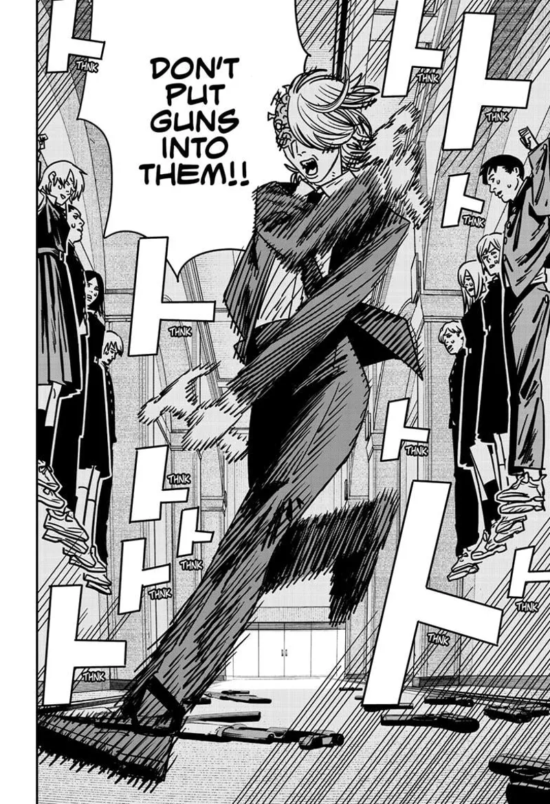 Chainsaw Man Chapter 144 page 8 - Chapter 144: Guns, Nails, Katana