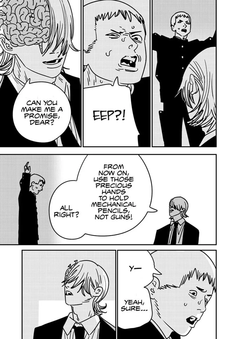 Chainsaw Man Chapter 144 page 9 - Chapter 144: Guns, Nails, Katana