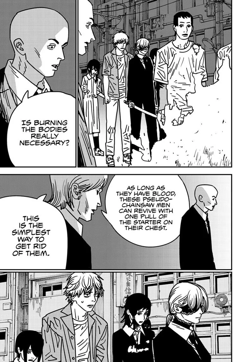 Chainsaw Man Chapter 147 page 13 - Chapter 147: Cremation