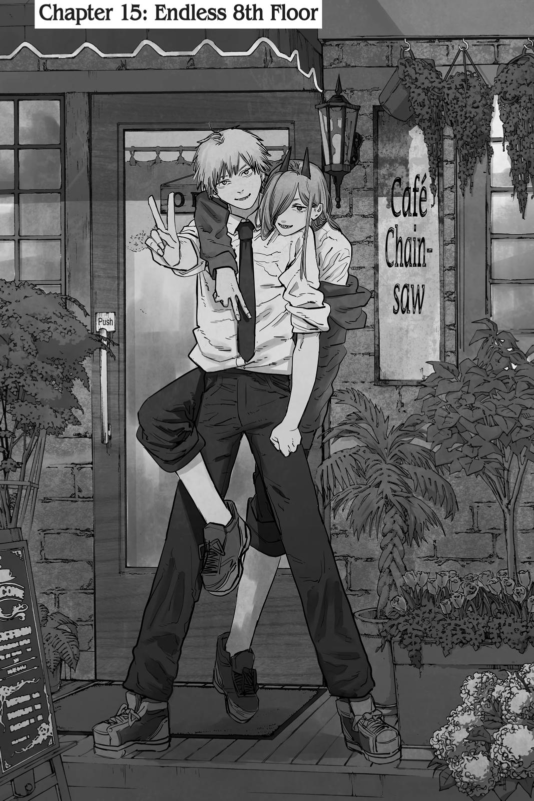 Chainsaw Man Chapter 15 page 1 - Chapter 15: Endless 8th Floor