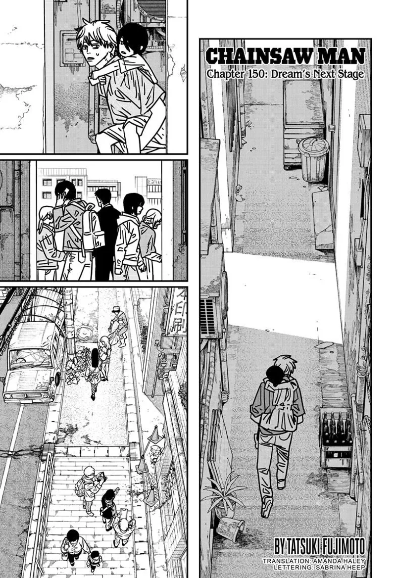 Chainsaw Man Chapter 150 page 1 - Chapter 150: Dream's Next Stage