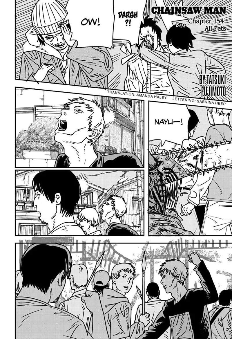 Chainsaw Man Chapter 154 page 1 - Chapter 154: All Pets