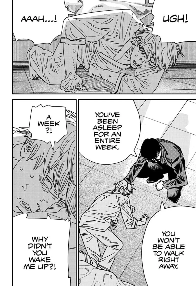 Chainsaw Man Chapter 156 page 5 - Chapter 156: Whup Whup Whup Whup Bzzz Split Split