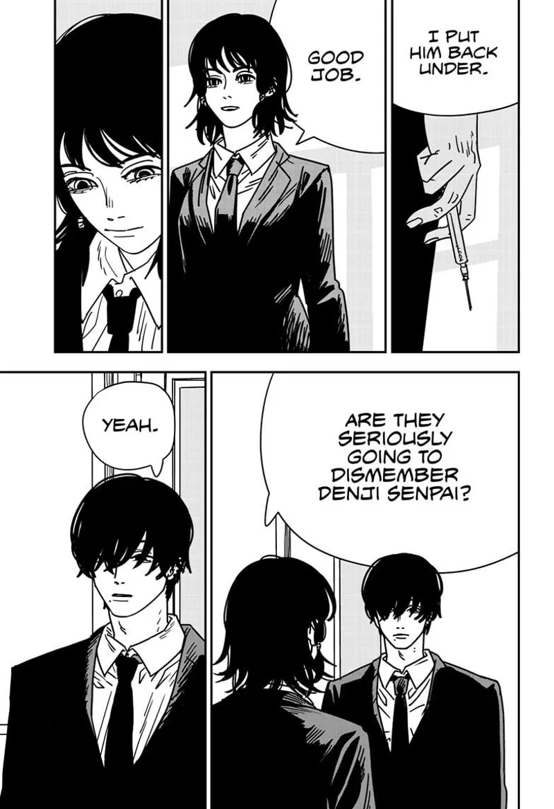 Chainsaw Man Chapter 156 page 8 - Chapter 156: Whup Whup Whup Whup Bzzz Split Split