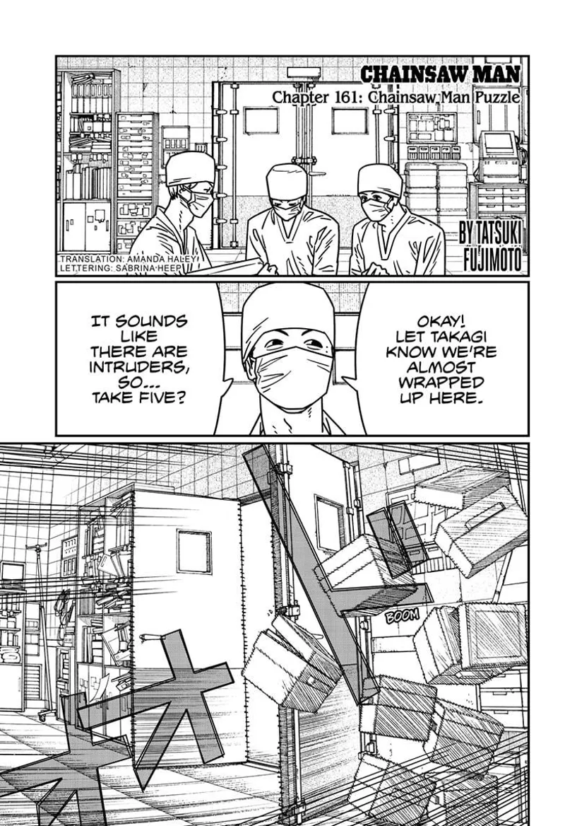 Chainsaw Man Chapter 161 page 1 - Chapter 161: Chainsaw Man Puzzle