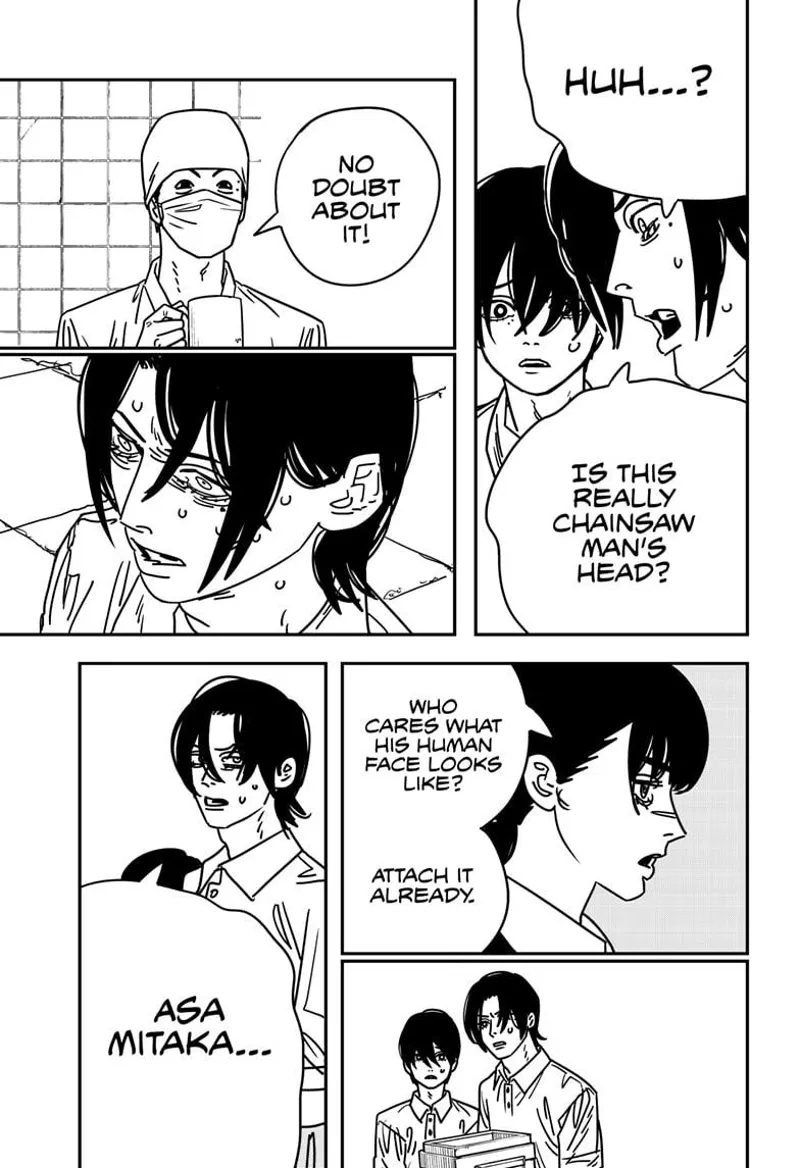 Chainsaw Man Chapter 161 page 11 - Chapter 161: Chainsaw Man Puzzle