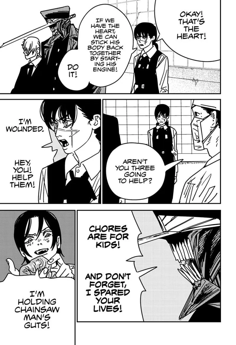 Chainsaw Man Chapter 161 page 7 - Chapter 161: Chainsaw Man Puzzle