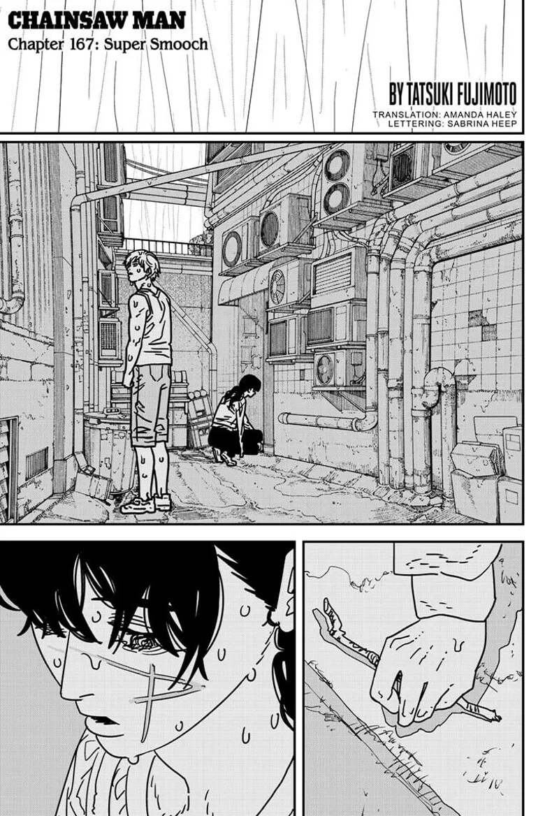 Chainsaw Man Chapter 167 page 1 - Chapter 167: Super Smooch