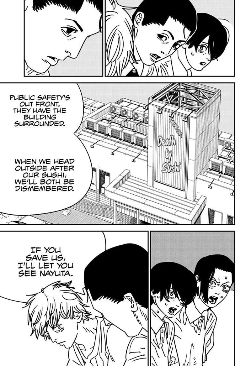 Chainsaw Man Chapter 169 page 15 - Chapter 169: Hands and Adaptation