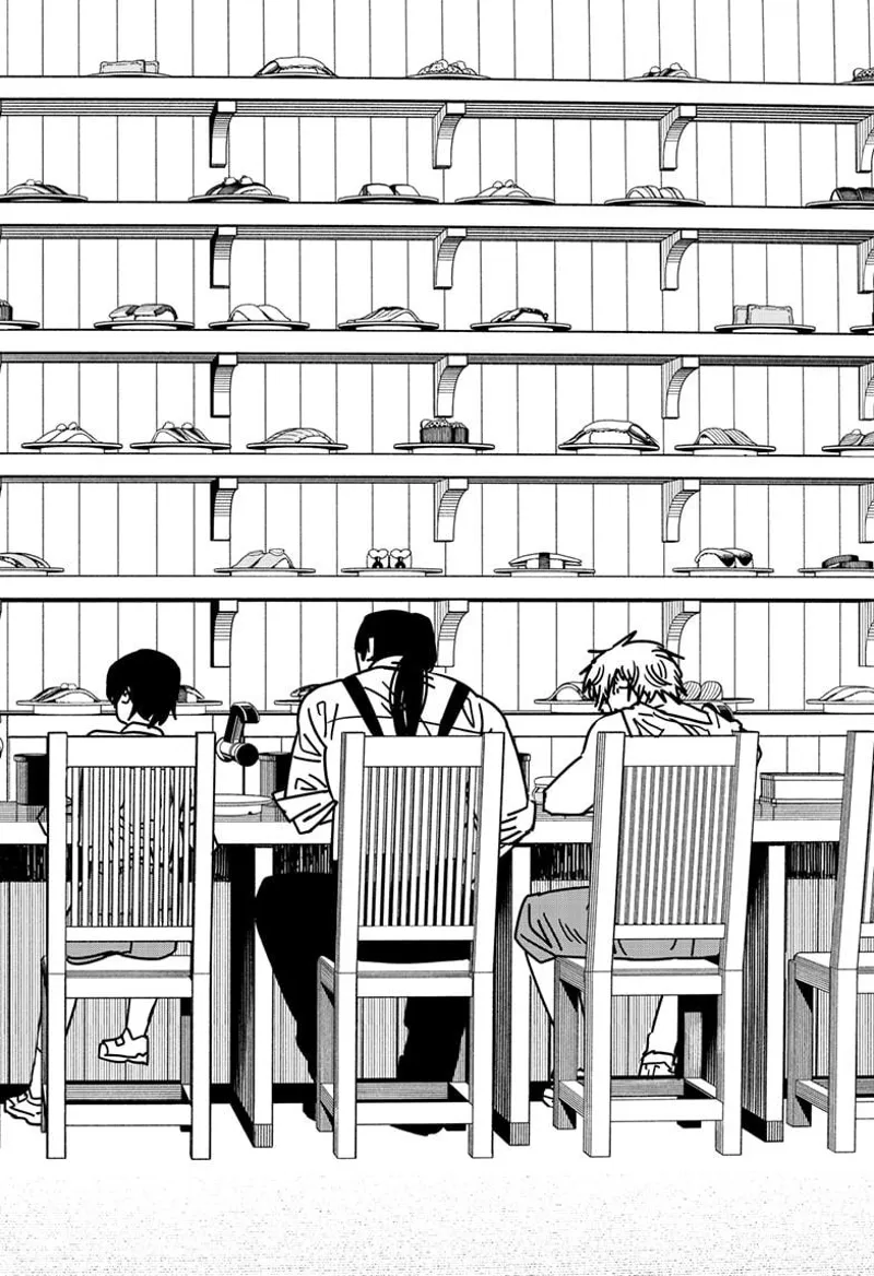 Chainsaw Man Chapter 170 page 12 - Chapter 170: How to Eat Sushi