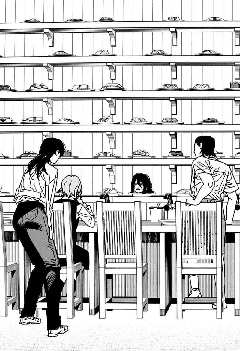 Chainsaw Man Chapter 170 page 13 - Chapter 170: How to Eat Sushi