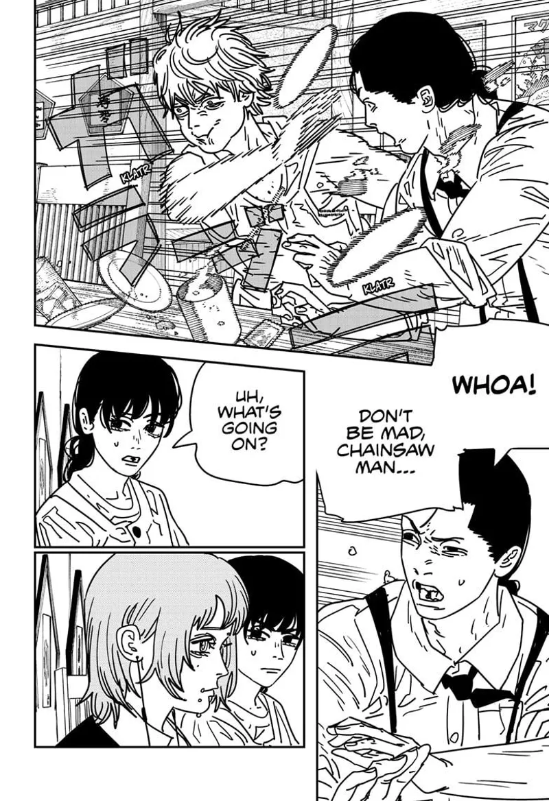 Chainsaw Man Chapter 170 page 4 - Chapter 170: How to Eat Sushi