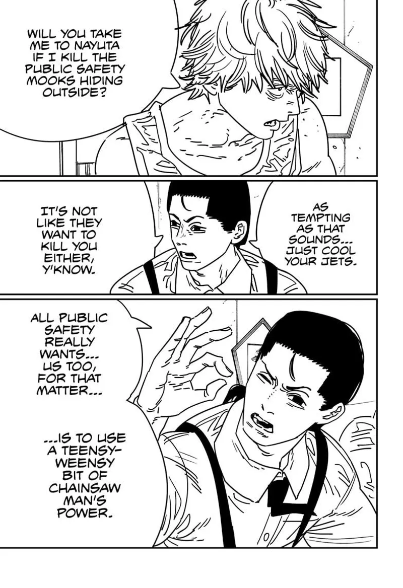 Chainsaw Man Chapter 170 page 5 - Chapter 170: How to Eat Sushi