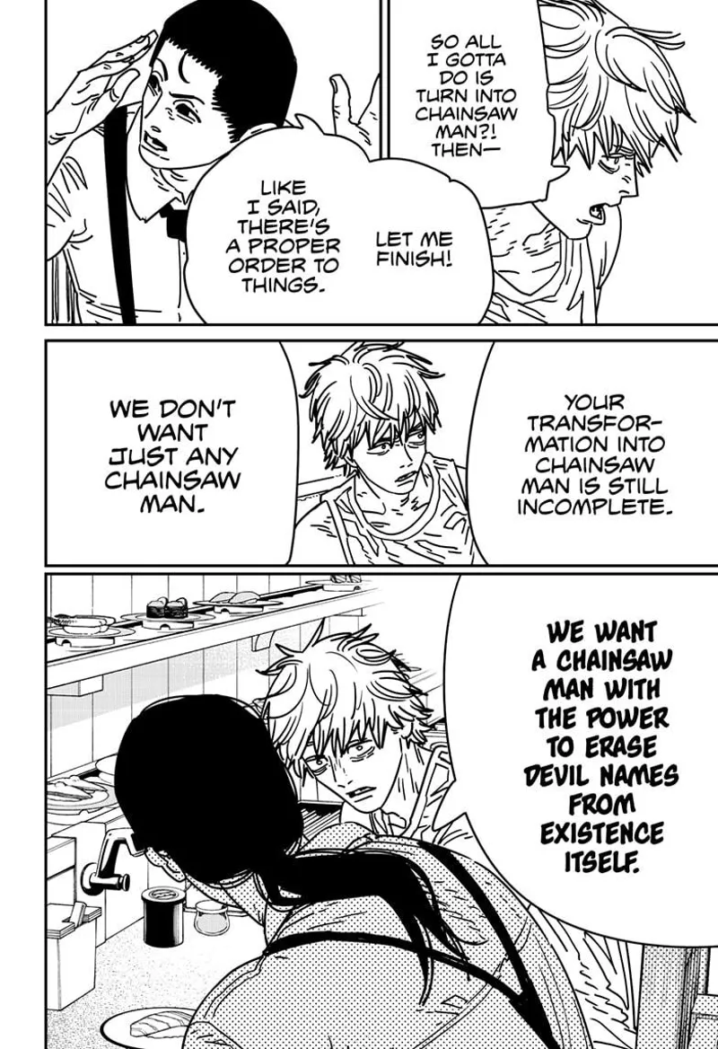 Chainsaw Man Chapter 170 page 6 - Chapter 170: How to Eat Sushi