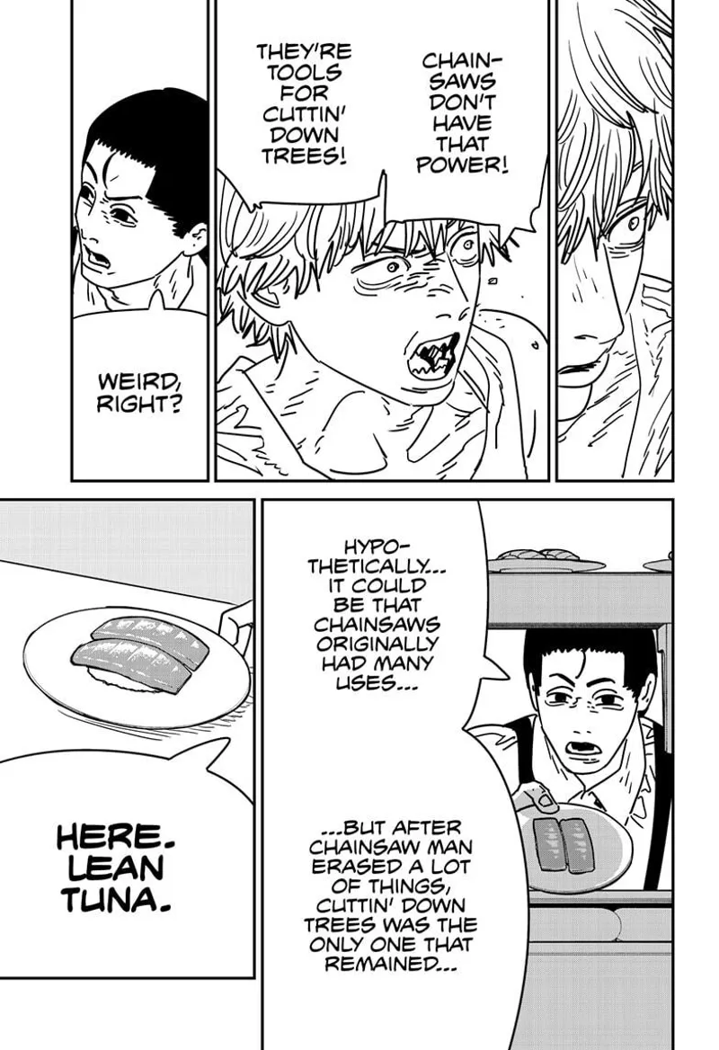 Chainsaw Man Chapter 170 page 7 - Chapter 170: How to Eat Sushi