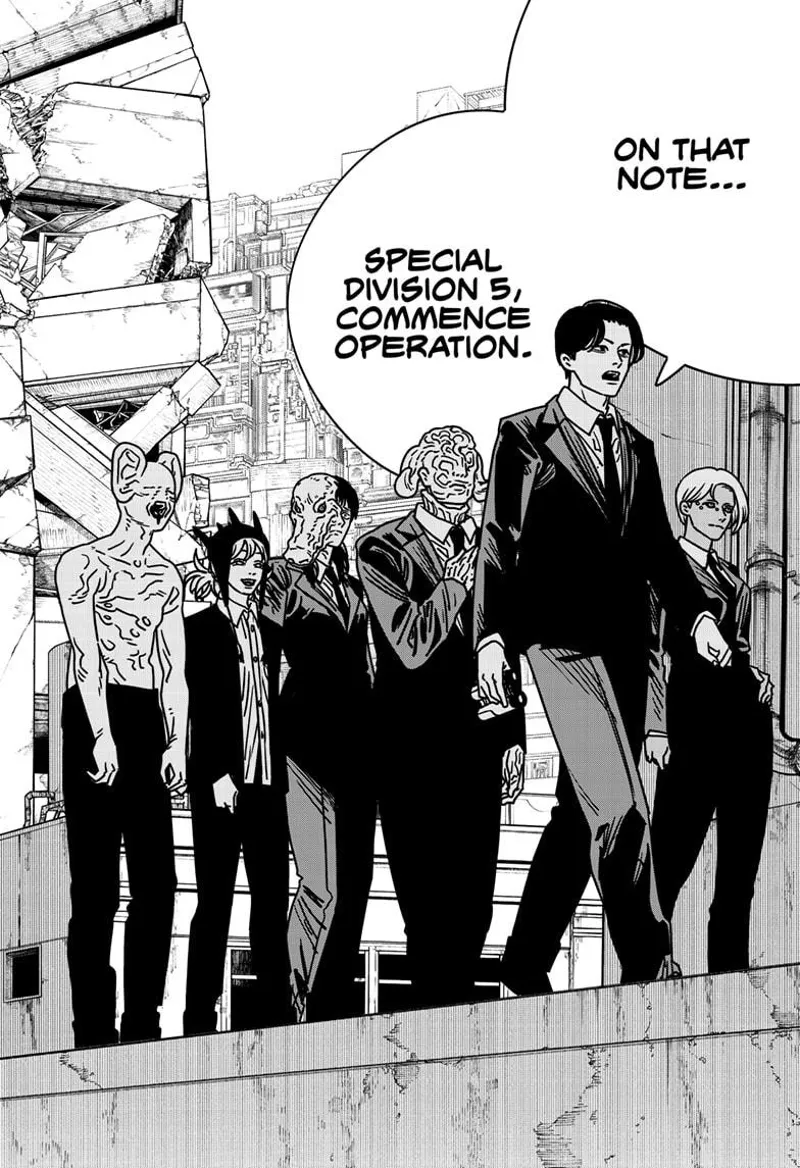 Chainsaw Man Chapter 171 page 14 - Chapter 171: Special Division 5