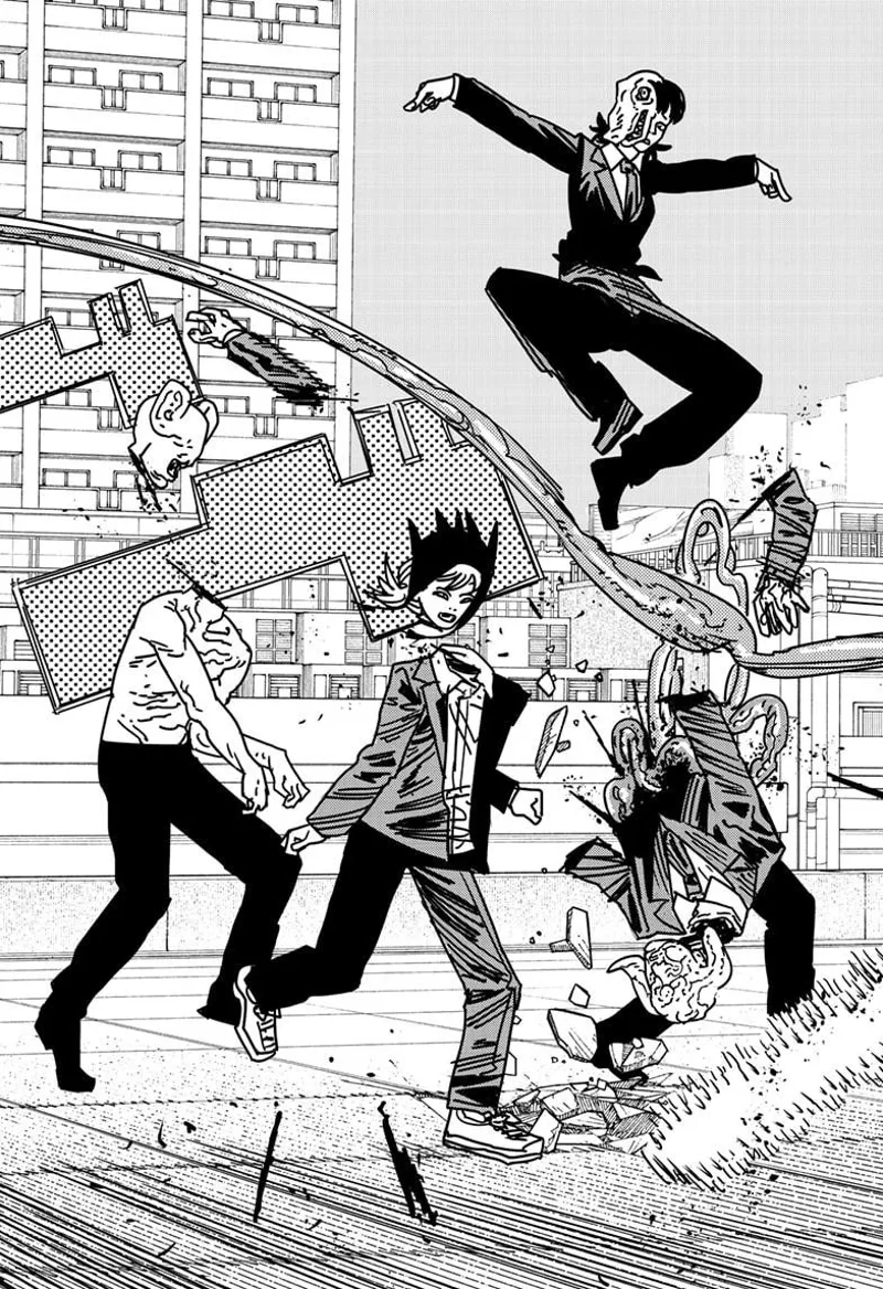 Chainsaw Man Chapter 172 page 4 - Chapter 172: Bzzz! Boom! Chomp!