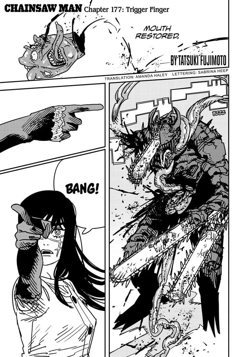 Chainsaw Man Chapter 177 page 1 - Chapter 177: Trigger Finger