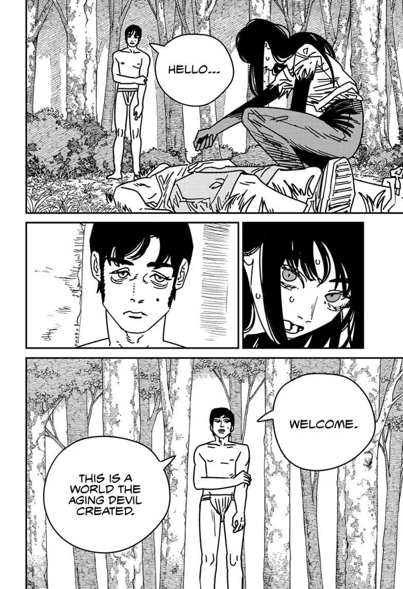 Chainsaw Man Chapter 180 page 10 - Chapter 180: Aging's World