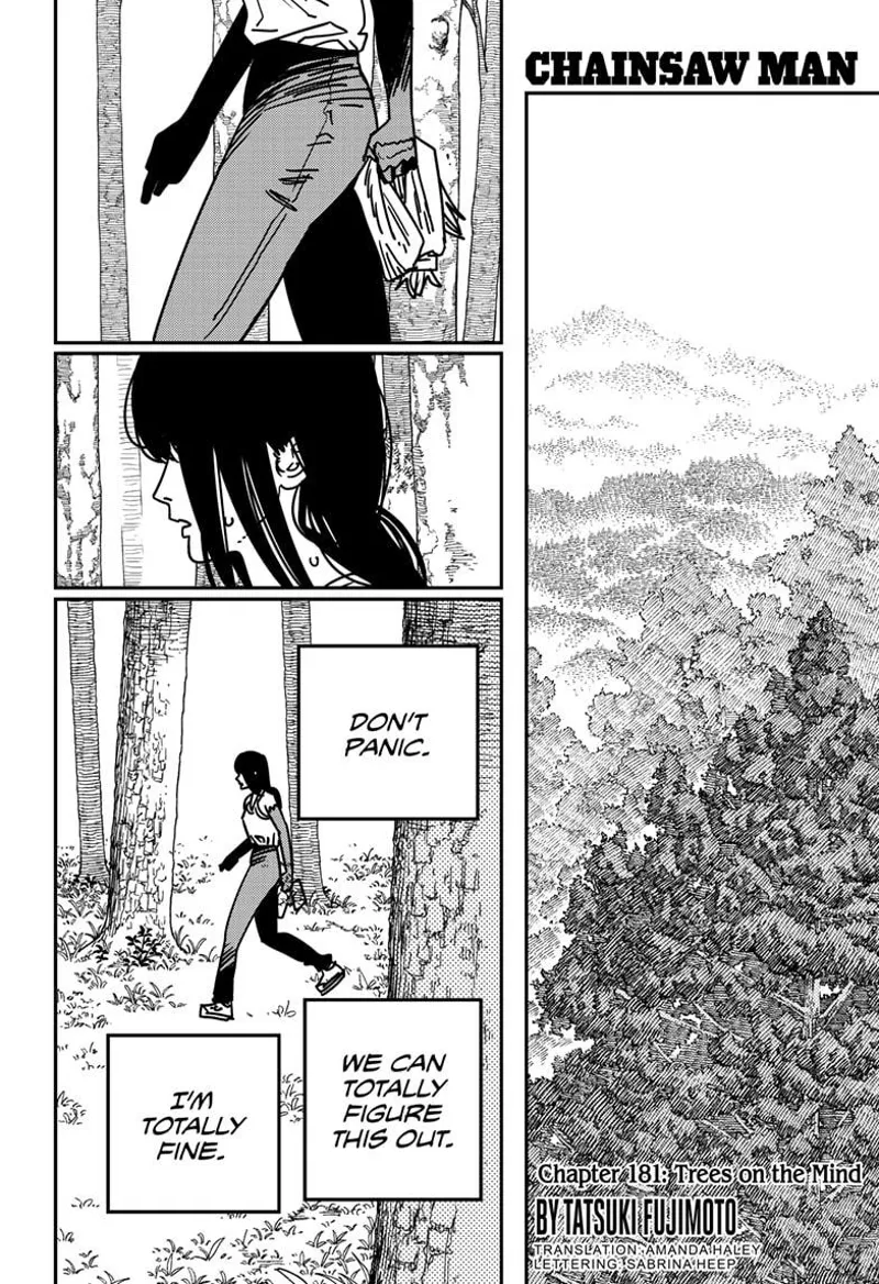 Chainsaw Man Chapter 181 page 1 - Chapter 181: Trees on the Mind