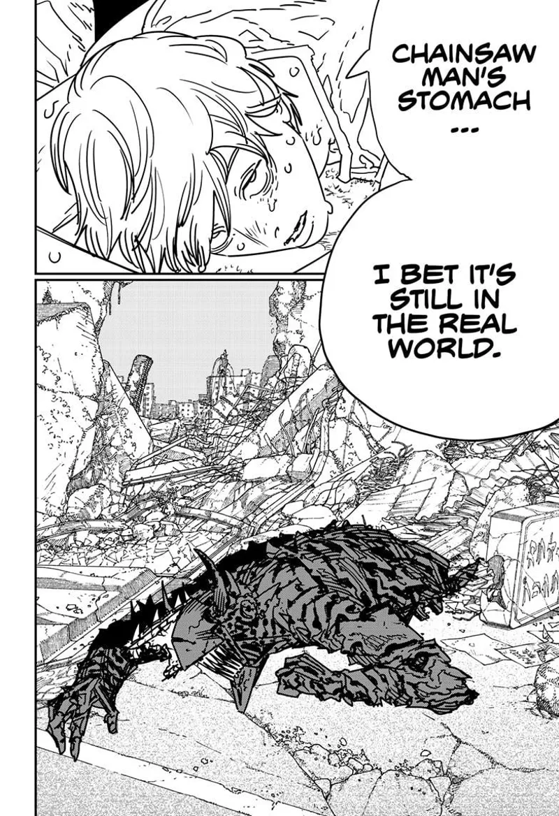 Chainsaw Man Chapter 183 page 14 - Chapter 183: Barf, Head, Perv