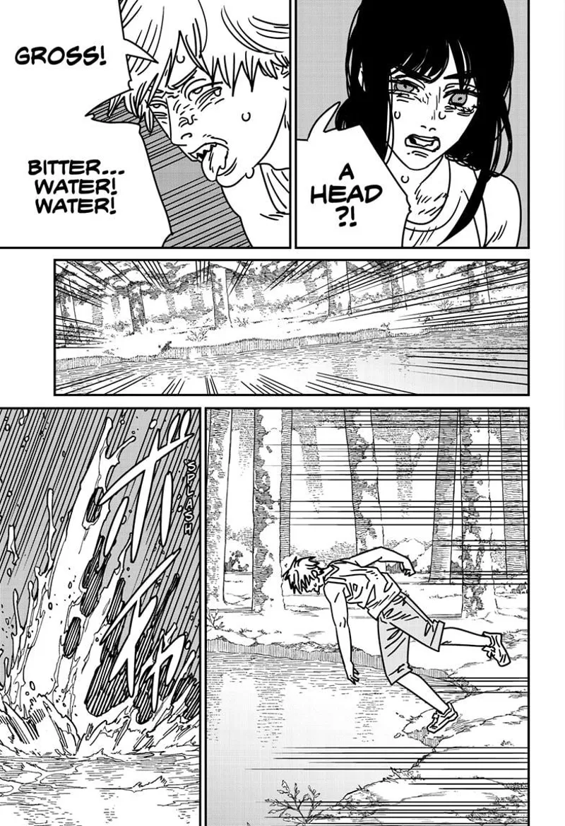 Chainsaw Man Chapter 183 page 3 - Chapter 183: Barf, Head, Perv