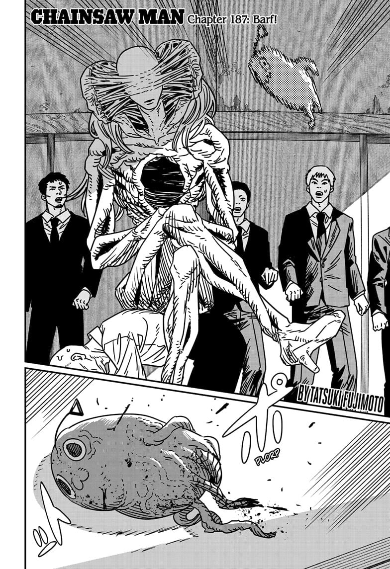 Chainsaw Man Chapter 187 page 1 - Chapter 187: Barf!