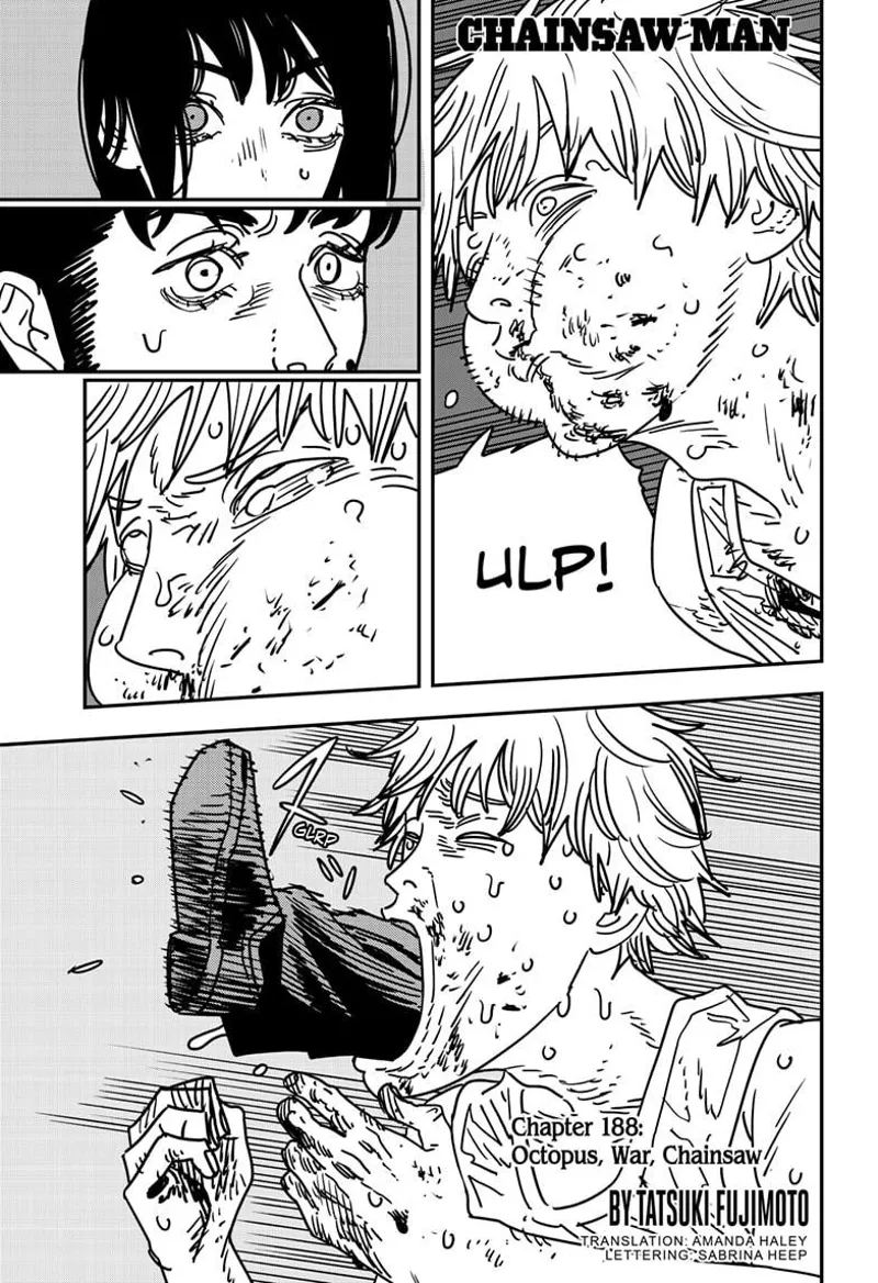 Chainsaw Man Chapter 188 page 1 - Chapter 188: Octopus, War, Chainsaw