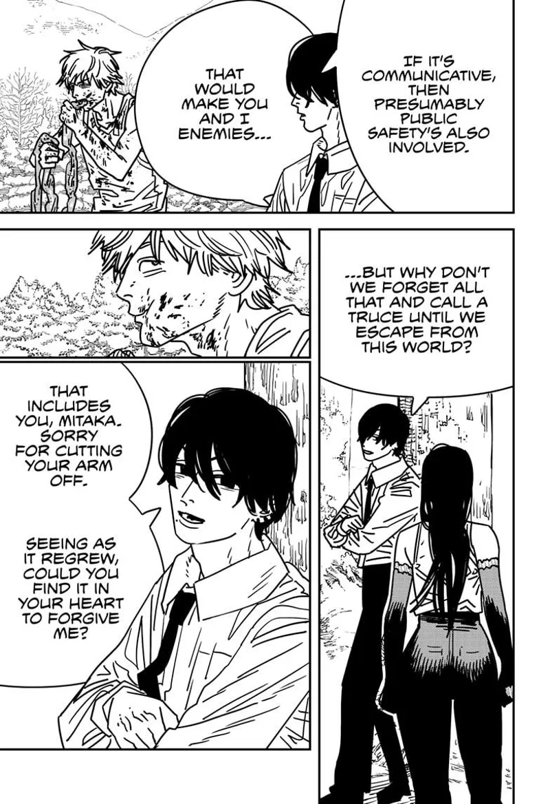 Chainsaw Man Chapter 188 page 7 - Chapter 188: Octopus, War, Chainsaw