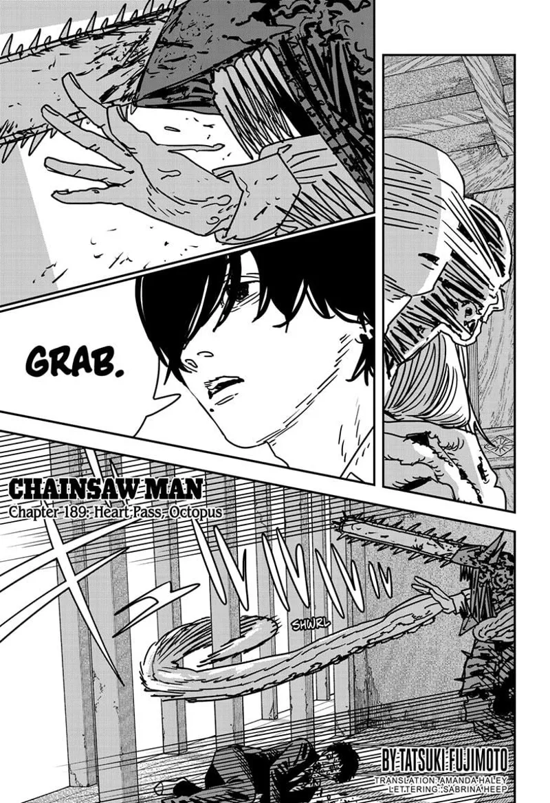 Chainsaw Man Chapter 189 page 1 - Chapter 189: Heart Pass, Octopus