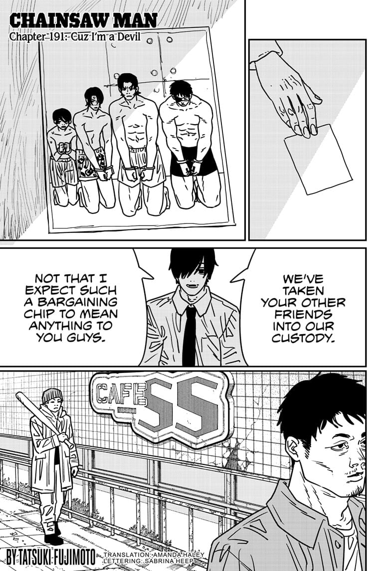 Chainsaw Man Chapter 191 page 1 - Chapter 191: Cuz I'm a Devil