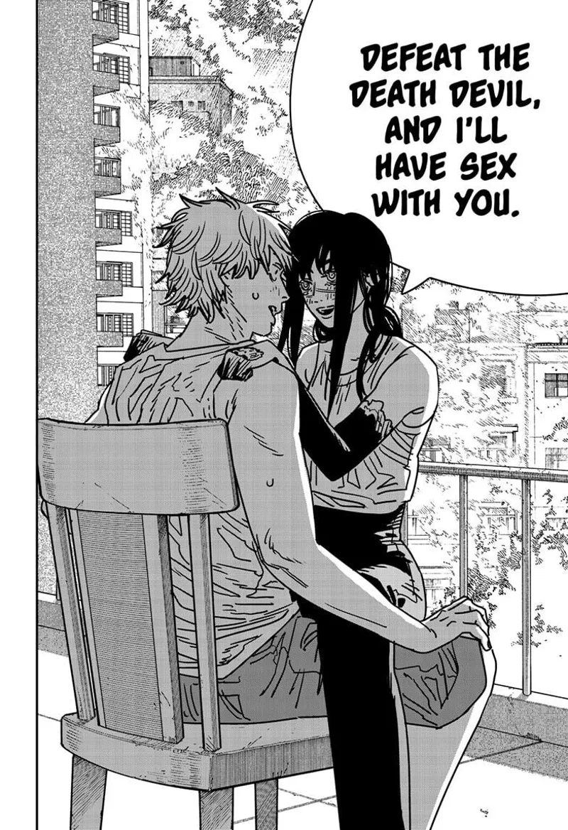 Chainsaw Man Chapter 193 page 12 - Chapter 193: Burning Kiss