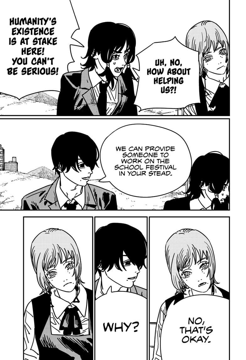 Chainsaw Man Chapter 194 page 9 - Chapter 194: Fun School Festival