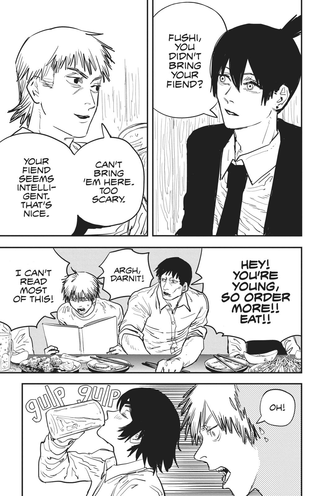 Chainsaw Man Chapter 20 page 10 - Chapter 20: Drinking