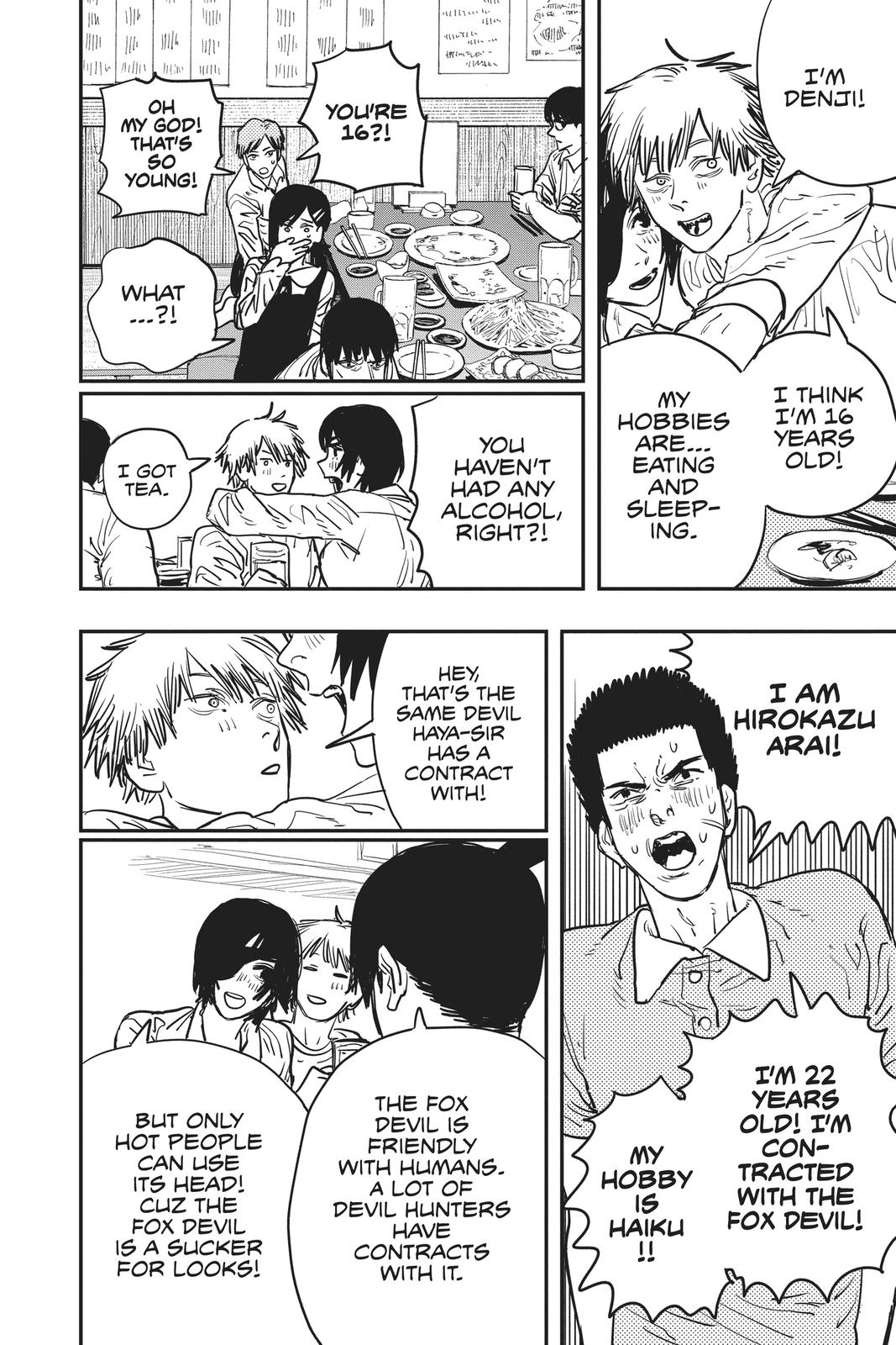 Chainsaw Man Chapter 20 page 13 - Chapter 20: Drinking