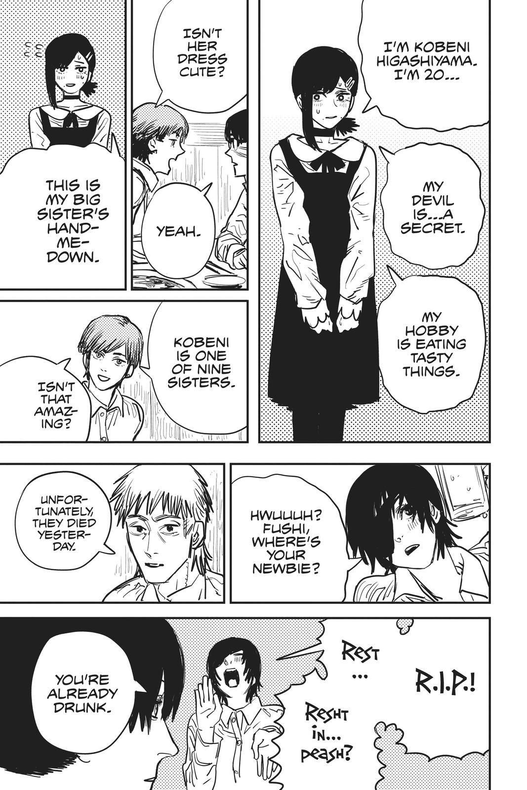 Chainsaw Man Chapter 20 page 14 - Chapter 20: Drinking