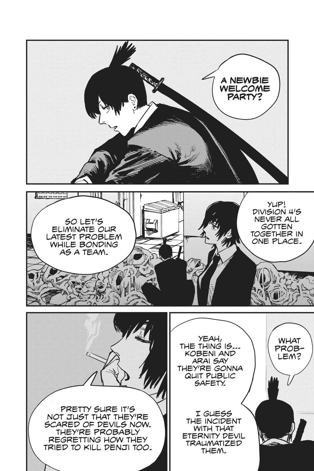 Chainsaw Man Chapter 20 page 4 - Chapter 20: Drinking