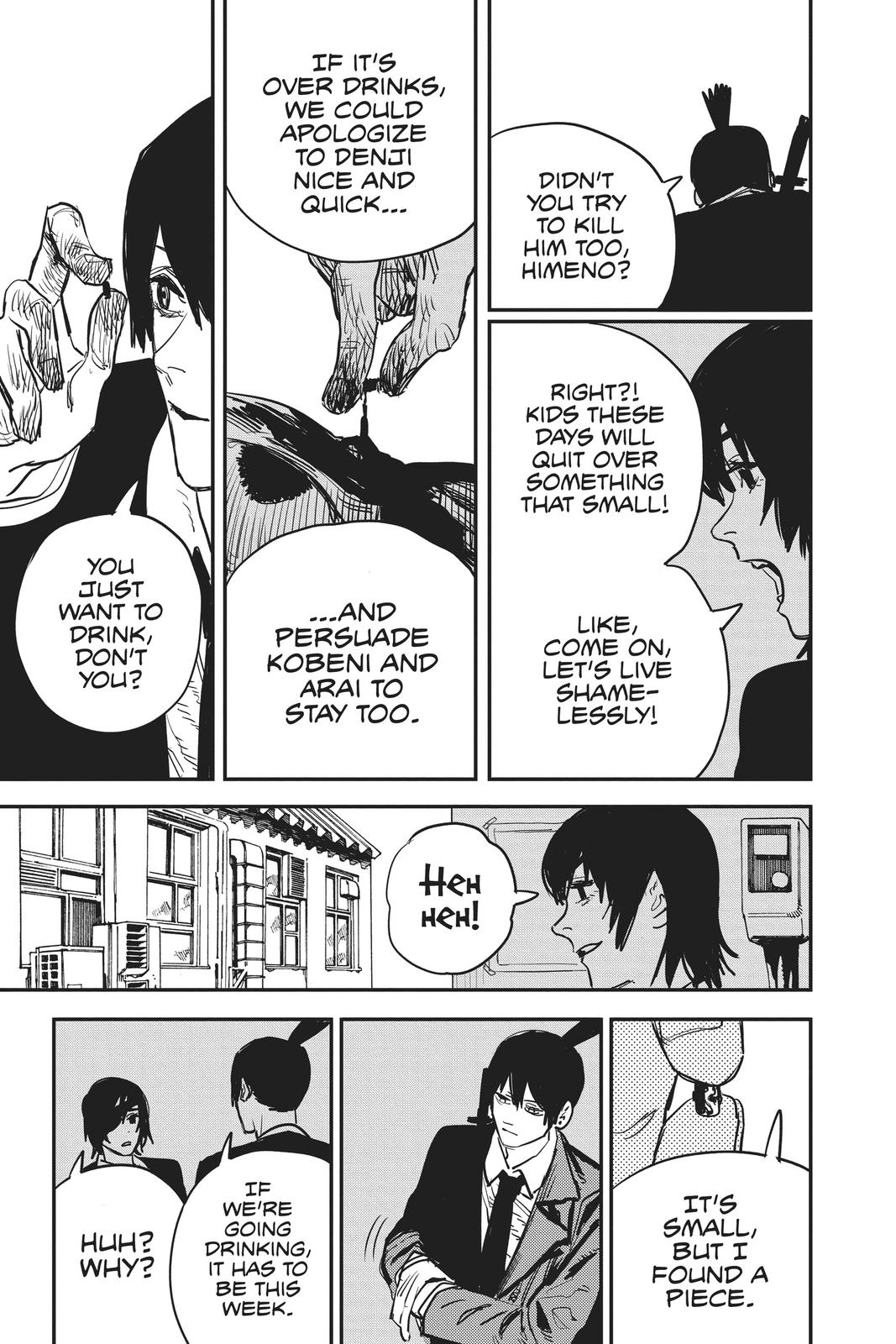 Chainsaw Man Chapter 20 page 5 - Chapter 20: Drinking