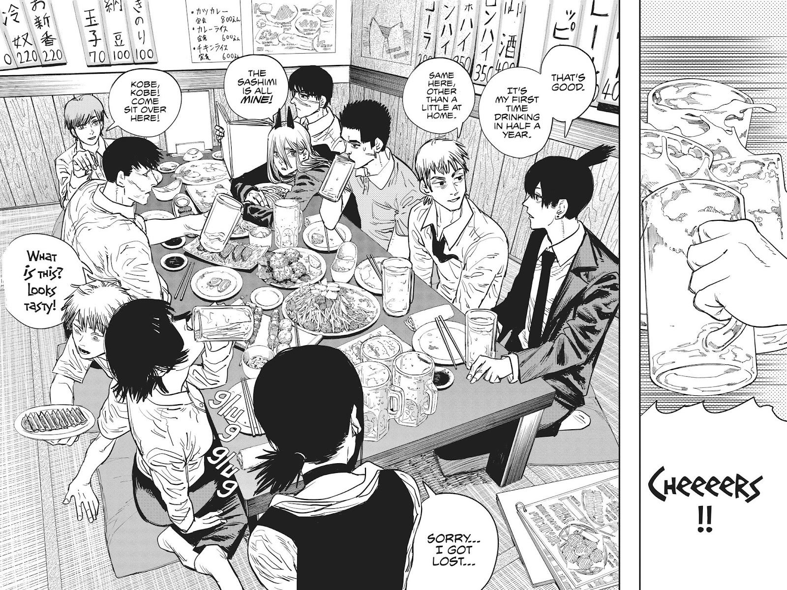 Chainsaw Man Chapter 20 page 8 - Chapter 20: Drinking