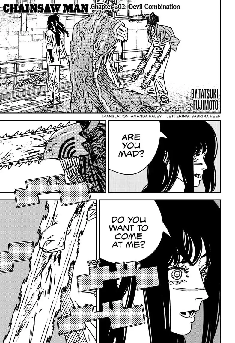 Chainsaw Man Chapter 202 page 1 - Chapter 202: Devil Combination