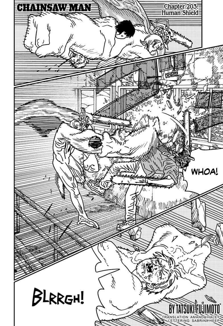 Chainsaw Man Chapter 203 page 1 - Chapter 203: Human Shield