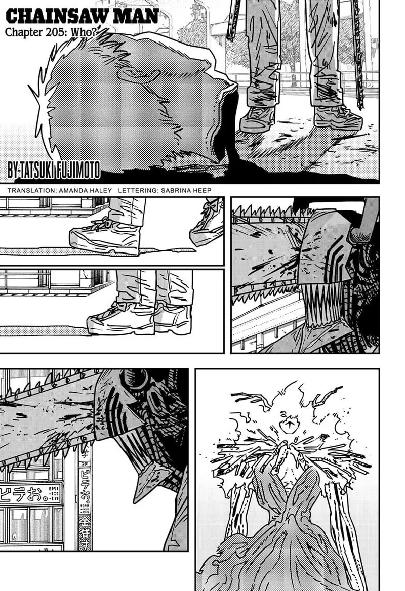 Chainsaw Man Chapter 205 page 1 - Chapter 205: Who?