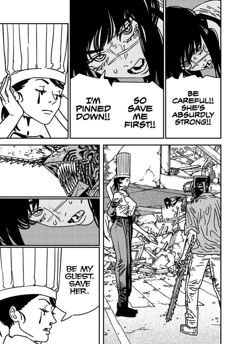 Chainsaw Man Chapter 206 page 2 - Chapter 206: Chest, Woman, Apology