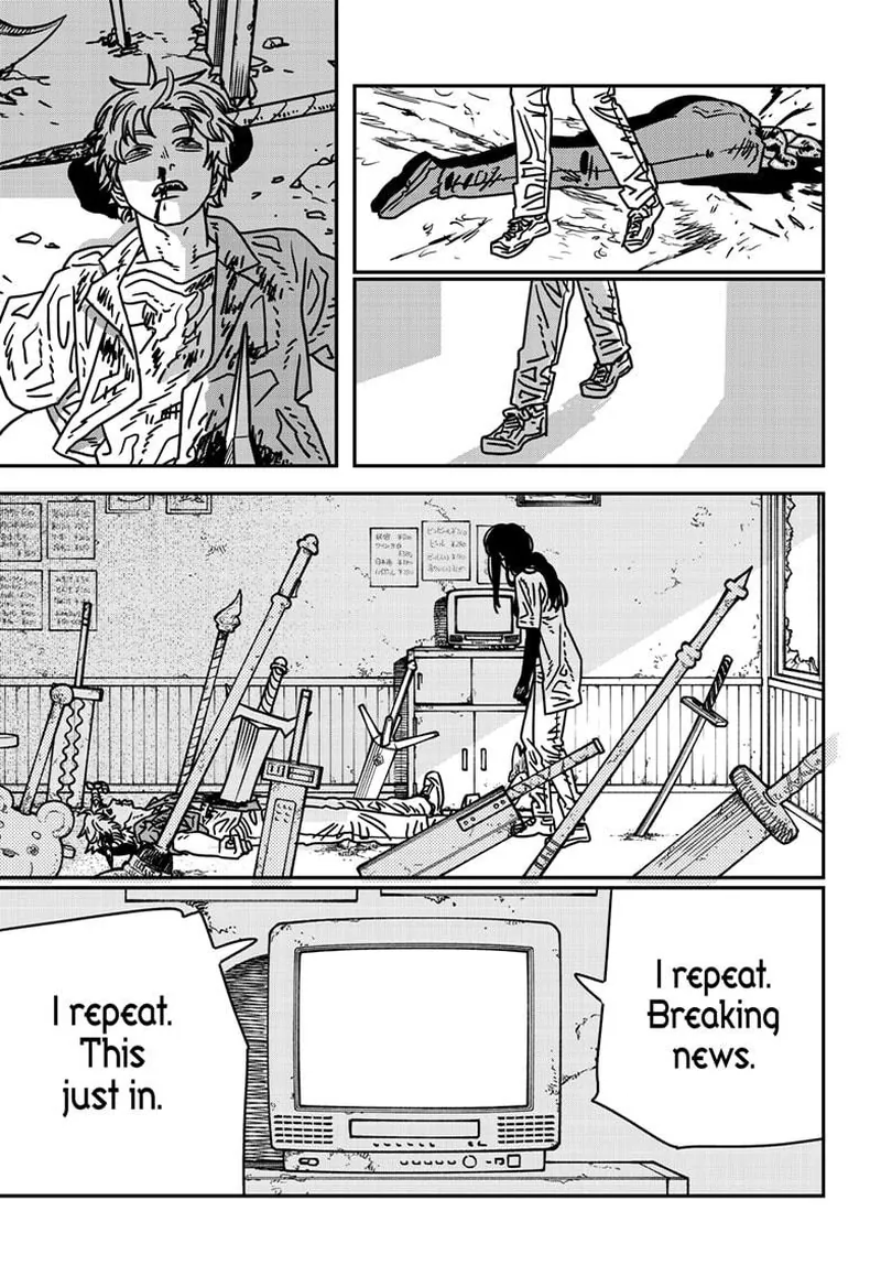 Chainsaw Man Chapter 209 page 12 - Chapter 209: Terrifying Weapon