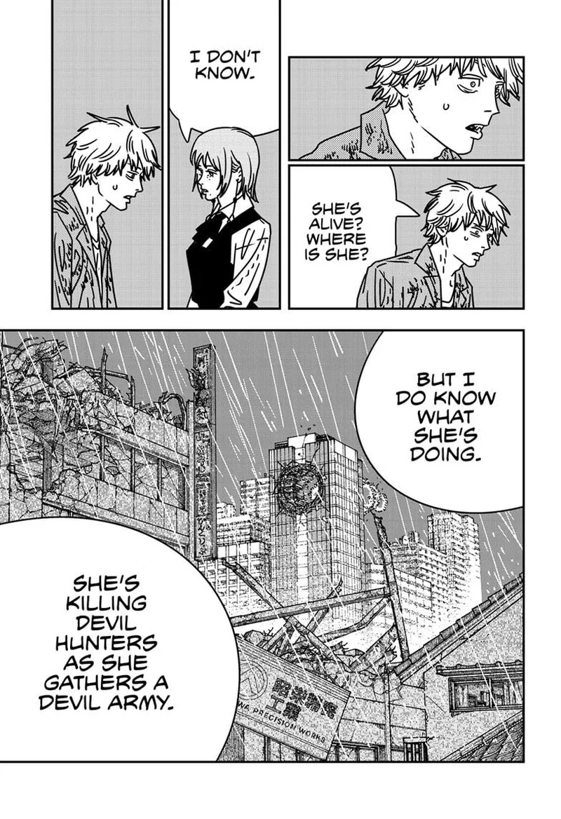 Chainsaw Man Chapter 211 page 5 - Chapter 211: War, Panties, Chainsaw