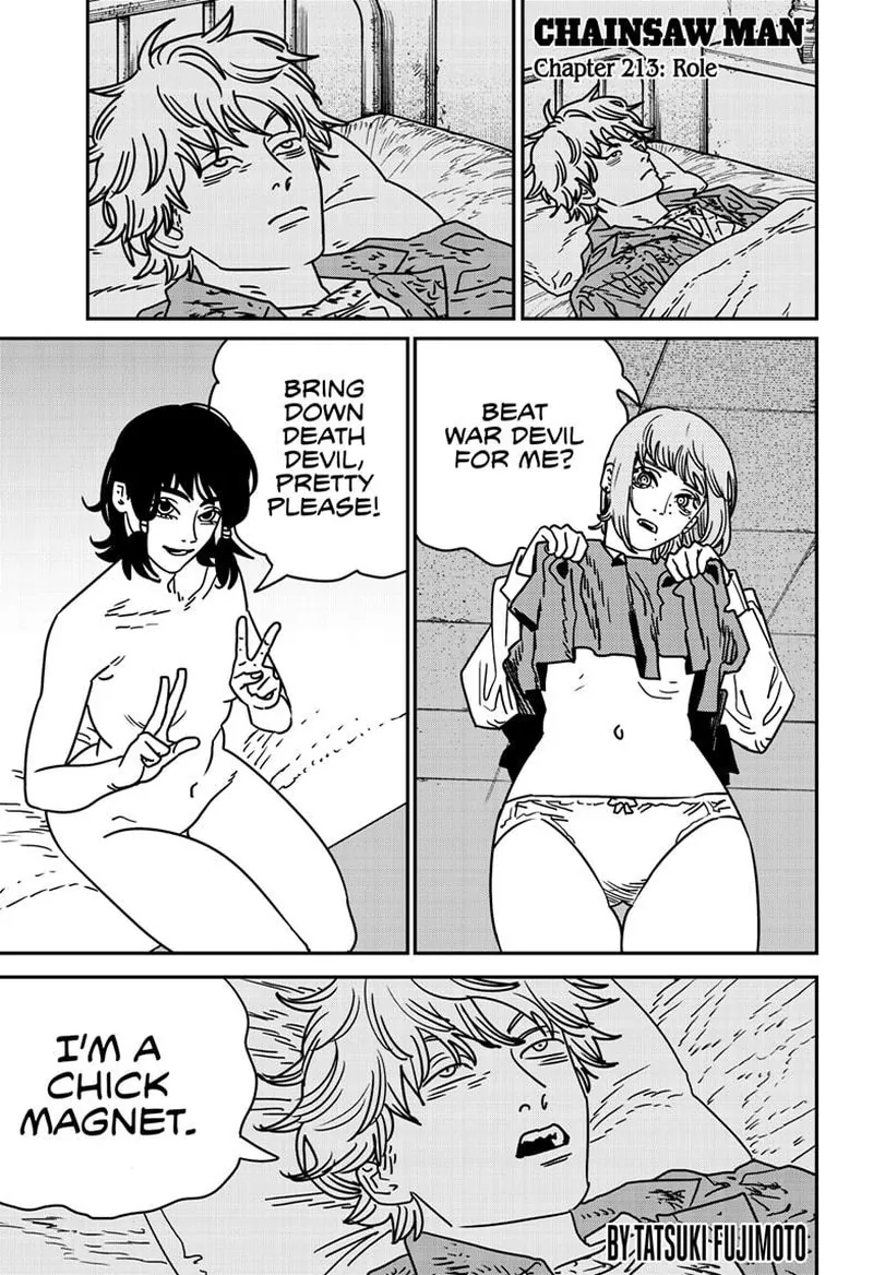 Chainsaw Man Chapter 213 page 1 - Chapter 213: Role